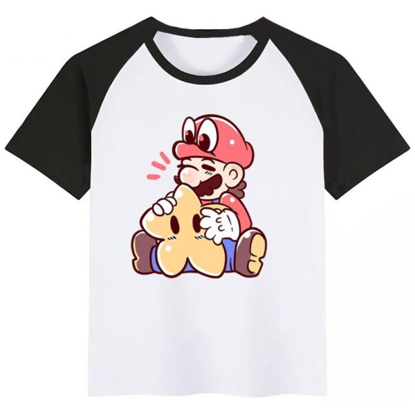 Dětské tričko s motivem Mario - D244D, 3T