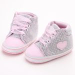 Novorozené roztomilé botičky s tylovými růžovými tkaničkami - Ruzova, 13-cm