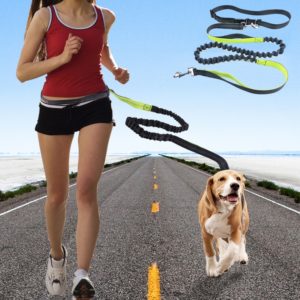 Reflexní multifunkční běžecké vodítko pro psy