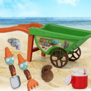 Set dětských letních plážových hraček na písek  (Zelená)