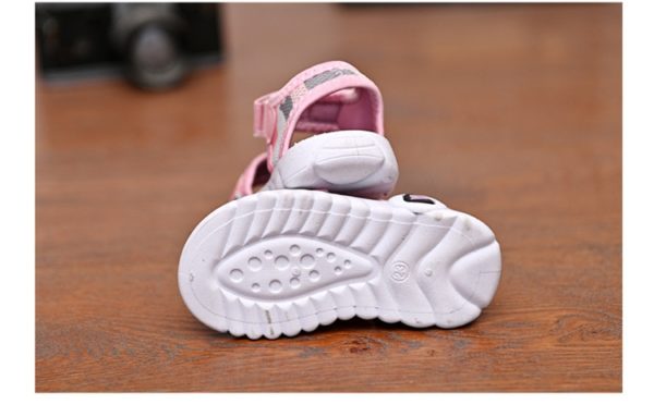 Letní prodyšné kvalitní dětské sandálky pro chlapečky i holčičky - Ruzova, 11
