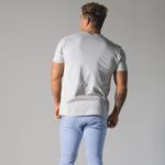 Módní pánské sportovní tričko s krátkým rukávem - White, Xxxl, No