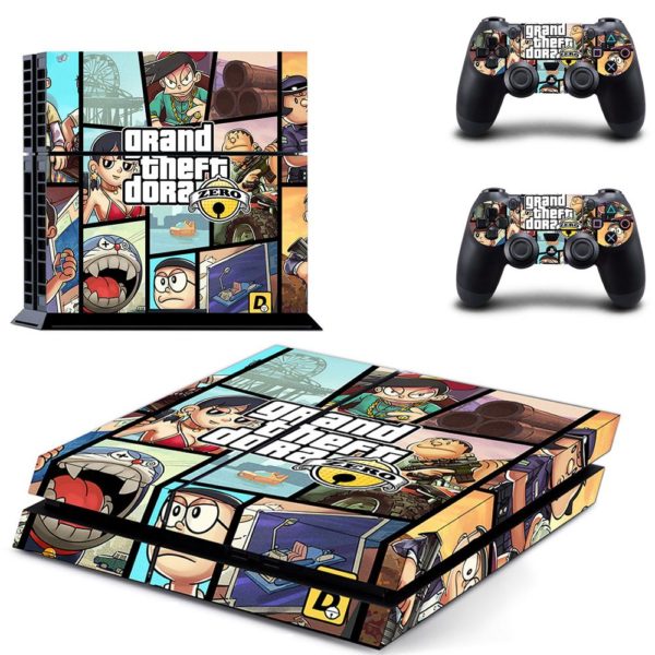 Samolepicí ochranný kryt na herní ovladače s motivem Grand Theft Auto 5 - GCTM5141