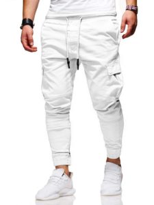 Pohodlné pánské kalhoty s kapsami James - Tmave-modra, 4xl
