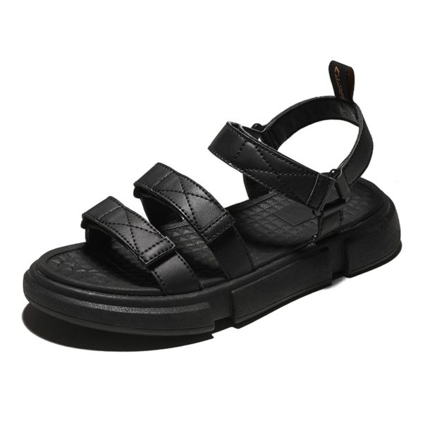 Dámské neformální sportovní sandály - A02620610-black, 40