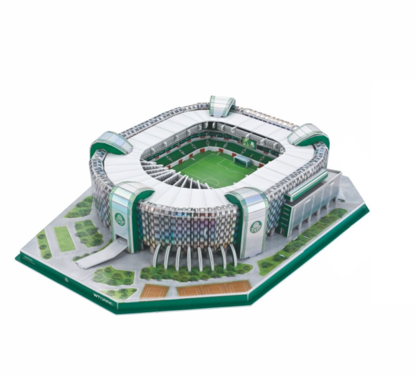 Nádherné 3D puzzle v podobě fotbalového stadionu