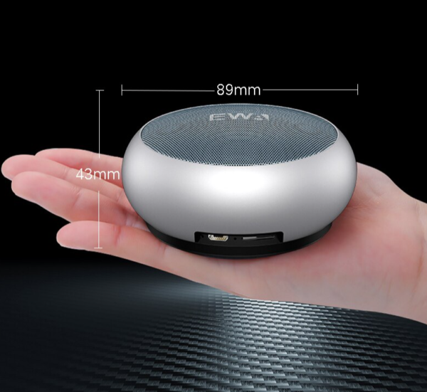 Mini bezdrátový přenosný Bluetooth reproduktor - Gold