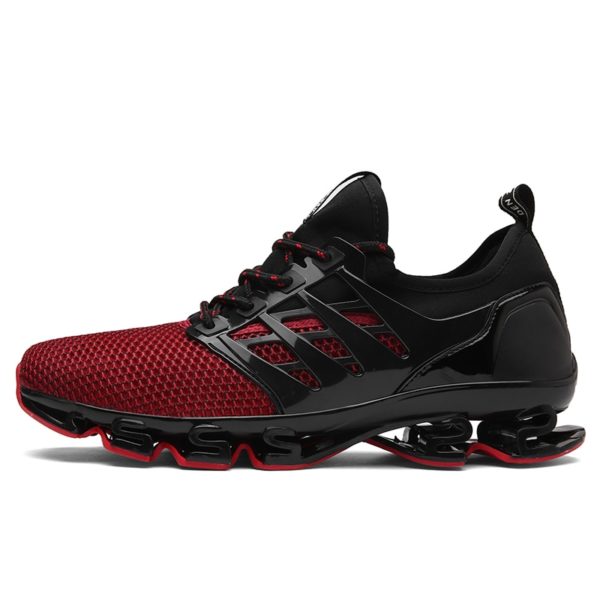 Módní pánské běžecké boty se vzduchovým polštářem - Red, 44