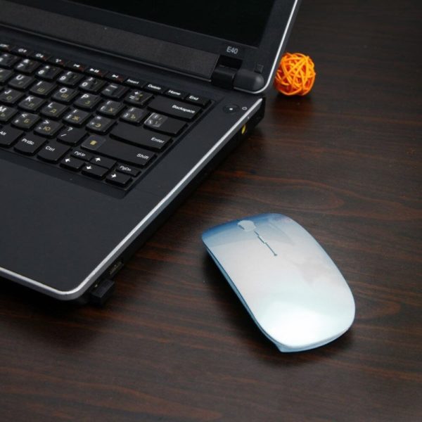 Bezdrátová myš Business 1600DPI - Barva-space-silvery