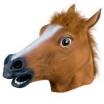 Vtipná maska koně na obličej - R