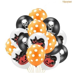 Černé halloween balónky - Mixed-2