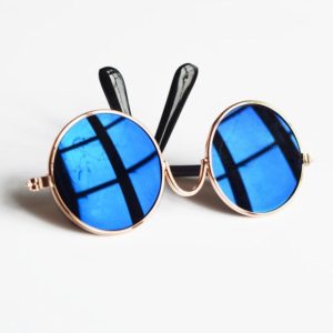 Sluneční brýle pro kočky - Blue-reflective, 8x7-3cm