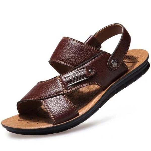 Letní kožené sandále - 2, 44