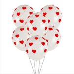 20 ks valentýnských balónků - White, China, 12inch