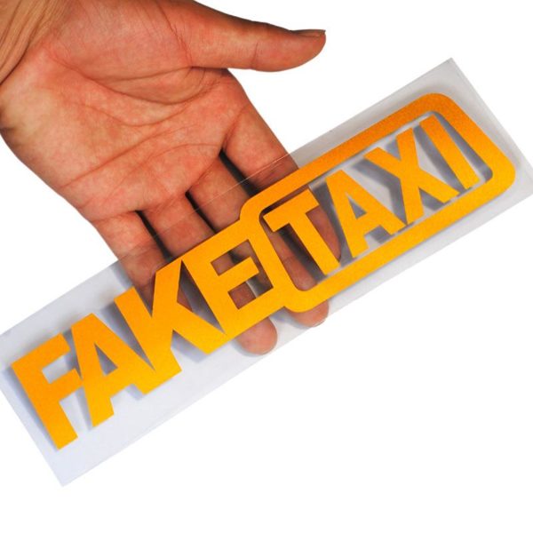 Samolepka na auto - Faketaxi