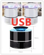 Domácí USB odpuzovač hmyzu - Černá, USB