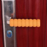 Pěnový chránič na dveřní kliku - 5 ks - Hneda