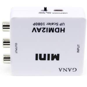 HDMI konverter AV  - 2 barvy - Bila