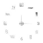 Moderní nástěnné hodiny - B, 14inch