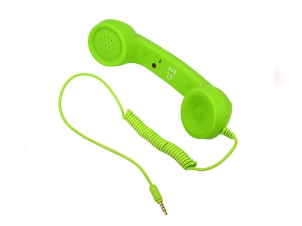 Retro sluchátko pro smartphony - Barva-fialova