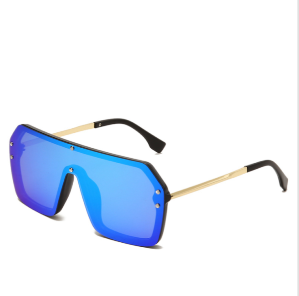 Pánské stylové luxusní sluneční brýle - Black-blue