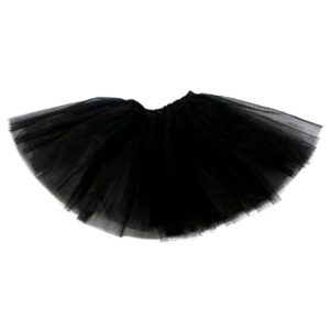 Dětská roztomilá tutu sukně - Black, Univerzalni