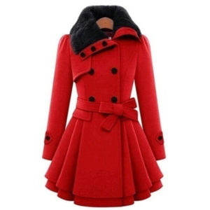 Dámský zimní kabát Velia - Red, 5xl