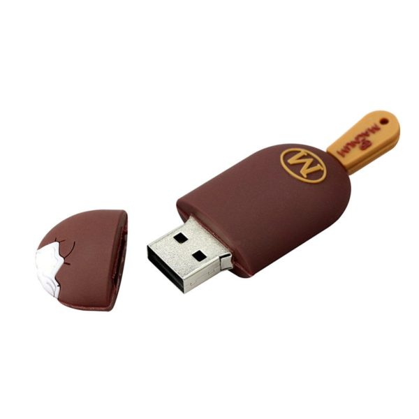 Flash disk USB zmrzlina - Beige, 128gb