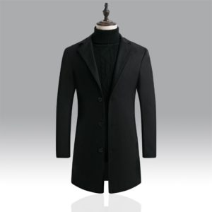 Pánský kabát Brentley - Black, 5xl