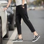 Pánské retro kalhoty Clemmie - Dark-grey, 4xl