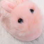 Dětské domácí boty ve tvaru králíka - Ruzova, 8-5-9-let