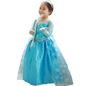 Luxusní dětské šaty Elsa - 4-roky