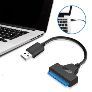 Adaptér USB 2.0 na SATA 22 pin pro 2.5" HDD a SSD