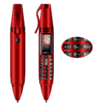 Mobilní telefon v propisce DTX2020 - Red-english-button, Standard