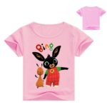 Dětské pohodlné roztomilé tričko s králíčkem Bingem - Color 1, 100 cm