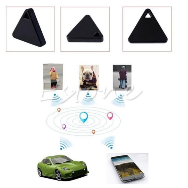 Mini GPS lokátor tracker na klíče, auto, zavazadlo, mobil - Zelena